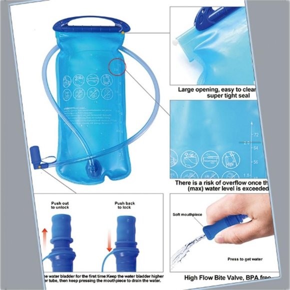 Outdoors journey On foot Backpack manufacturer bag Tactical Backpack 2L Water - Picture 4 of 9